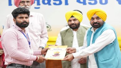मुख्यमंत्री भगवंत मान ने 271 युवाओं को नियुक्ति पत्र सौंपे, 55 हजार से अधिक युवाओं को मिली सरकारी नौकरी