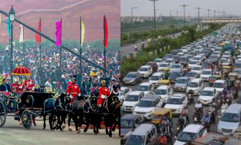 दिल्ली ट्रैफिक एडवाइजरी: दिल्ली में स्वतंत्रता दिवस रिहर्सल के कारण सड़कों पर यातायात प्रतिबंध, कई मार्ग बंद रहेंगे