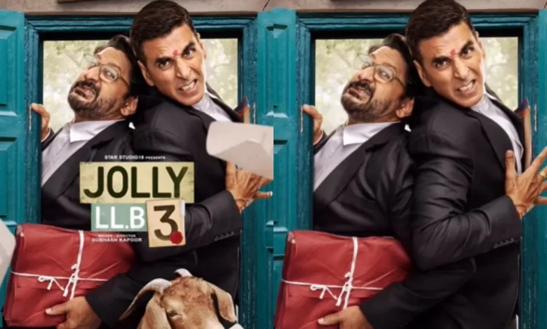 जॉली एलएलबी 3 का मोशन पोस्टर: अक्षय कुमार ने शेयर किया शूटिंग का मजेदार BTS वीडियो