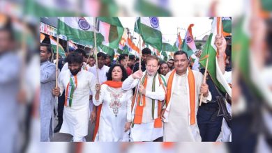 हरियाणा में भारतीय सेना के सम्मान में भव्य तिरंगा यात्रा निकली, डॉ. अरविंद शर्मा ने किया नेतृत्व