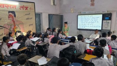 हरियाणा के शिक्षा मंत्री महिपाल ढांडा ने पानीपत के सरकारी स्कूल का किया औचक निरीक्षण