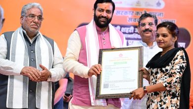 गरीबों के अपने घर का सपना हुआ साकार: नायब सैनी ने बांटे आवंटन पत्र और मलकीयत प्रमाण पत्र