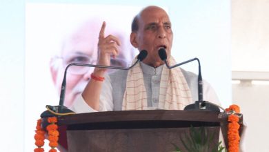 रक्षा मंत्री राजनाथ सिंह ने मारवाड़ राजपूत सभा समारोह में वीरांगनाओं का सम्मान किया, भारत की अंतरराष्ट्रीय प्रतिष्ठा पर दिया जोर