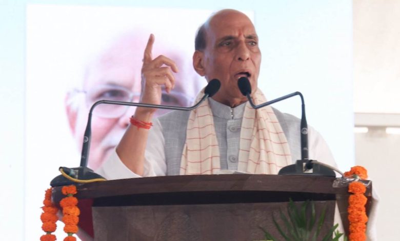 रक्षा मंत्री राजनाथ सिंह ने मारवाड़ राजपूत सभा समारोह में वीरांगनाओं का सम्मान किया, भारत की अंतरराष्ट्रीय प्रतिष्ठा पर दिया जोर