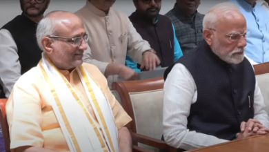 उपराष्ट्रपति चुनाव 2025: सीपी राधाकृष्णन ने किया नामांकन, पीएम मोदी बने प्रस्तावक