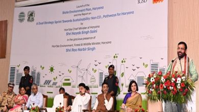 हरियाणा ग्रीन मिशन की राह पर: मुख्यमंत्री नायब सिंह सैनी ने लॉन्च किया ‘स्टेट एनवायरमेंट प्लान 2025’
