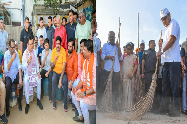 PM मोदी के जन्मदिन पर सीएम भजनलाल शर्मा का नया अवतार: चाय बनाकर लोगों को पिलाई, स्वच्छता का दिया संदेश