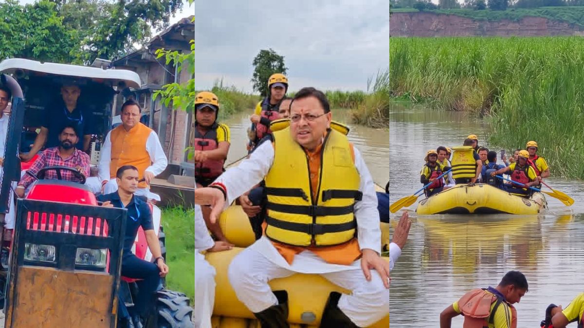 हरिद्वार बाढ़ राहत: हरिद्वार बाढ़ प्रभावित क्षेत्रों का मुख्यमंत्री पुष्कर सिंह धामी ने ट्रैक्टर से किया दौरा, प्रभावित परिवारों से की मुलाकात 12 हरिद्वार बाढ़ राहत: हरिद्वार बाढ़ प्रभावित क्षेत्रों का मुख्यमंत्री पुष्कर सिंह धामी ने ट्रैक्टर से किया दौरा, प्रभावित परिवारों से की मुलाकात