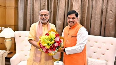 नवनिर्वाचित उपराष्ट्रपति सी.पी. राधाकृष्णन से मिले मध्य प्रदेश के मुख्यमंत्री डॉ. मोहन यादव, शपथ ग्रहण समारोह में होंगे शामिल