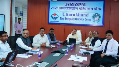 मुख्यमंत्री पुष्कर धामी ने आईटी पार्क स्थित राज्य आपदा परिचालन केंद्र से प्रदेशभर में अतिवृष्टि से प्रभावित क्षेत्रों की समीक्षा की।