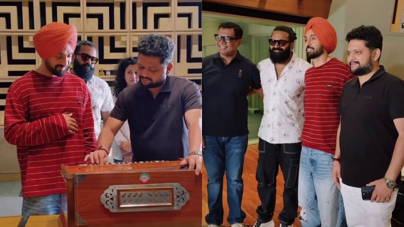 दिलजीत दोसांझ ने ऋषभ शेट्टी की 'कंतारा: चैप्टर 1' के साथ किया खास collaboration, शेयर किया वीडियो