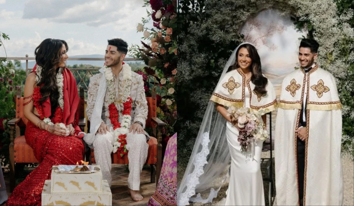 अलादीन एक्टर मेना मसूद ने हसीना एमिली शाह से रचाई बहु-सांस्कृतिक शादी, निभाई दो धर्मों की रस्में