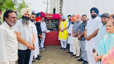 हरदीप सिंह मुंडियां ने 2.19 करोड़ रुपये की छह प्रमुख सड़क परियोजनाओं की आधारशिला रखी