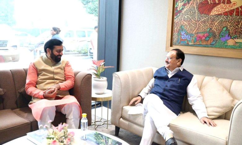 हरियाणा में 17 सितंबर से शुरू होगा ‘स्वस्थ नारी सशक्त परिवार अभियान’, केन्द्रीय स्वास्थ्य मंत्री जे.पी. नड्डा और मुख्यमंत्री नायब सिंह सैनी करेंगे शुभारंभ