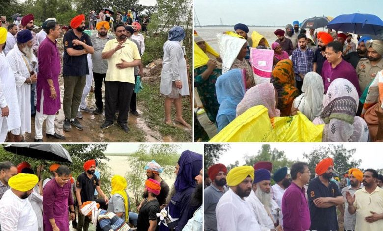 अंतराल को दूर करने के लिए लालजीत सिंह भुल्लर और हरभजन सिंह ईटीओ ने ब्यास नदी के कमजोर बिंदुओं को मजबूत करने में की साझेदारी