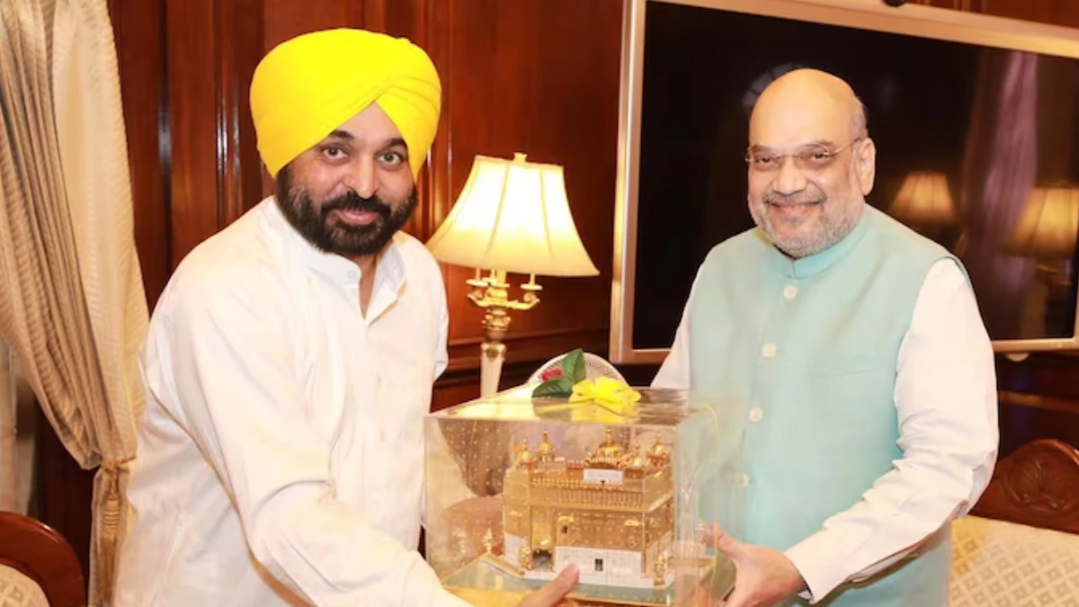 सीएम भगवंत मान दिल्ली में आज केंद्रीय गृह मंत्री अमित शाह से मिलेंगे