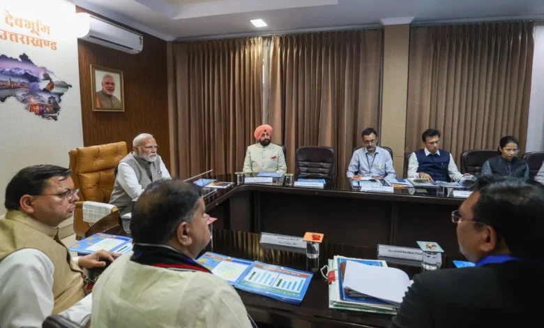 प्रधानमंत्री मोदी ने उत्तराखंड को दिया 1,200 करोड़ रुपये का तात्कालिक राहत पैकेज, आगे की सहायता के लिए बनेगा विस्तृत ब्लूप्रिंट