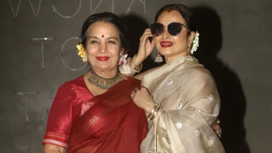 शबाना आजमी के 75वें बर्थडे पर रेखा ने डांस फ्लोर पर बिखेरा जलवा, माधुरी-उर्मिला भी रह गईं हैरान!