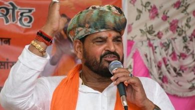 यूपी में बृजभूषण शरण सिंह का कांग्रेस और विपक्ष पर तीखा हमला, बोले- 'पीएम मोदी के रहते एक इंच जमीन भी नहीं जाएगी'