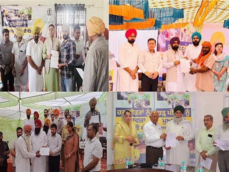 पंजाब सीएम भगवंत सिंह मान का वादा पूरा, 14 जिलों में बाढ़ से हुए नुकसान का मुआवजा वितरित