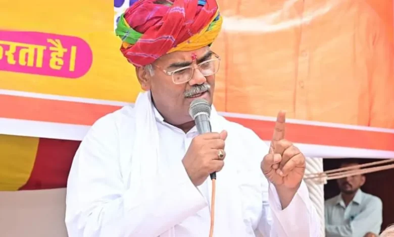 राजस्थान की सियासत गर्माई: मदन दिलावर का कांग्रेस पर तीखा हमला, बोले – "राम मंदिर की जगह शौचालय बनाना चाहती थी कांग्रेस"