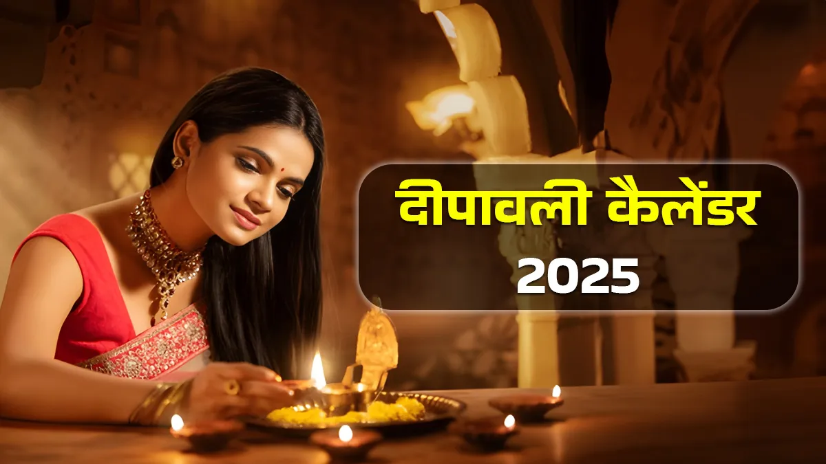 Diwali 2025 Calendar: जानिए कब है धनतेरस, छोटी दिवाली, बड़ी दिवाली, गोवर्धन पूजा और भाई दूज, देखें पूरे 5 दिनों की लिस्ट और शुभ मुहूर्त