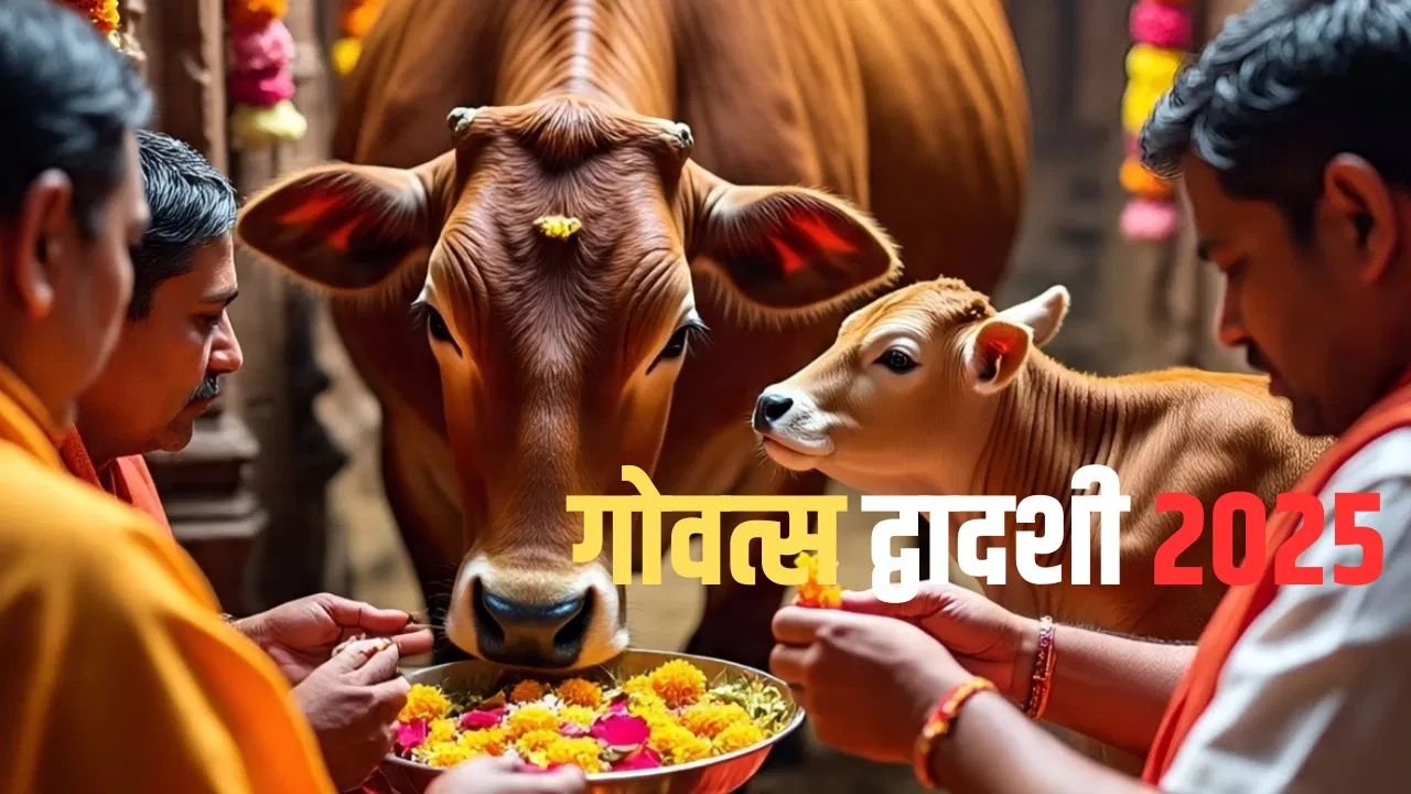 Govatsa Dwadashi 2025: जानिए व्रत की तारीख, पूजा का शुभ मुहूर्त, विधि और नियम 12 Govatsa Dwadashi 2025: जानिए व्रत की तारीख, पूजा का शुभ मुहूर्त, विधि और नियम
