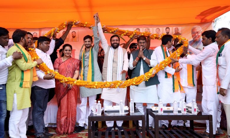 मुख्यमंत्री नायब सिंह सैनी ने बिहार में जनसभा को किया सम्बोधित