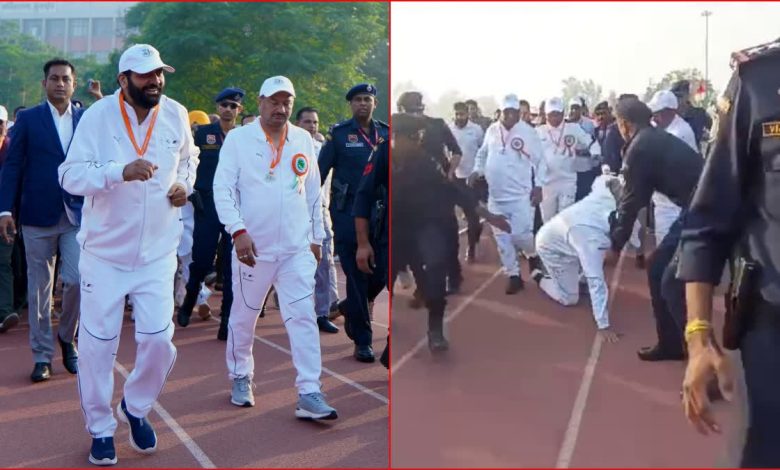 रन फॉर यूनिटी: फतेहाबाद में सीएम नायब सैनी ने दिखाई हरी झंडी, खुद भी दौड़े, भारत की एकता को किया सलाम