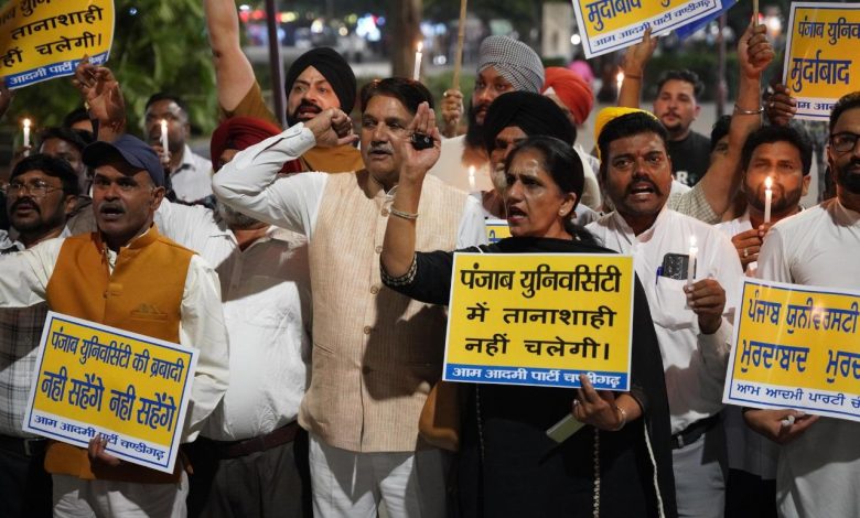 पंजाब की विरासत पर भाजपा का हमला! AAP सांसद बोले- यूनिवर्सिटी की सैनेट को ये नोटिफिकेशन भंग नहीं कर सकता, “पंजाब नहीं दबेगा”