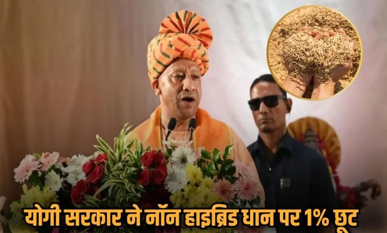 सीएम योगी आदित्यनाथ का बड़ा फैसला: नॉन-हाइब्रिड धान कुटाई में 1% रिकवरी की छूट, राइस मिलर्स और किसानों को मिलेगा बड़ा लाभ