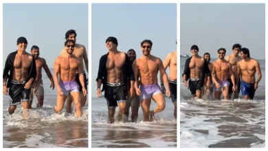 अक्षय कुमार और टाइगर श्रॉफ ने जुहू बीच पर फ्लॉन्ट किए सिक्स-पैक एब्स, सोशल मीडिया पर मचाया धमाल 4 अक्षय कुमार और टाइगर श्रॉफ ने जुहू बीच पर फ्लॉन्ट किए सिक्स-पैक एब्स, सोशल मीडिया पर मचाया धमाल