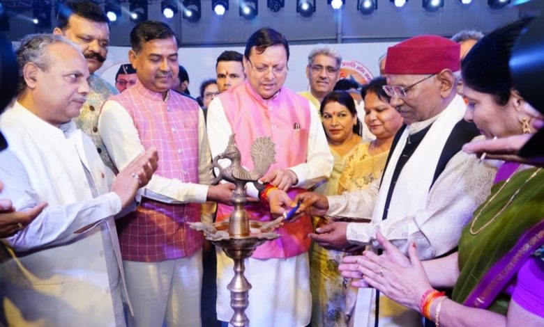 देवभूमि रजत उत्सव 2025: हरिद्वार में सीएम पुष्कर सिंह धामी ने किया उद्घाटन, रोबोट ने सुनाई डिजिटल इंडिया की सफलता गाथा
