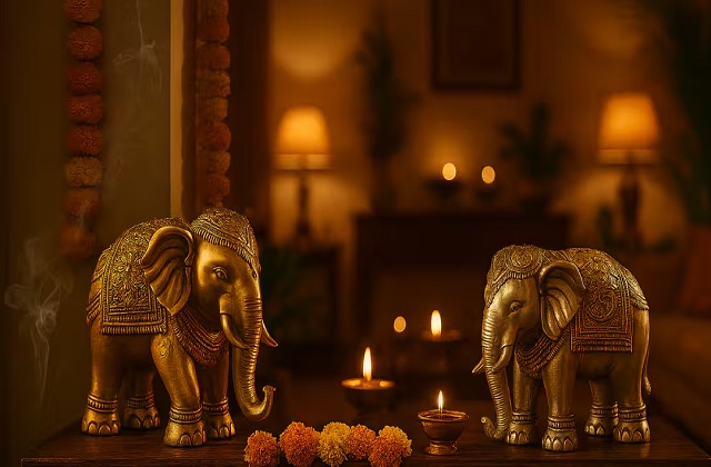 कंगाली से बचना चाहते हैं? हाथी की मूर्ति गलत दिशा में रखने से बिगड़ बन सकती है किस्मत, जानें