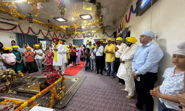 हरभजन सिंह ईटीओ ने तिरुवनंतपुरम में गुरुद्वारे में मत्था टेका