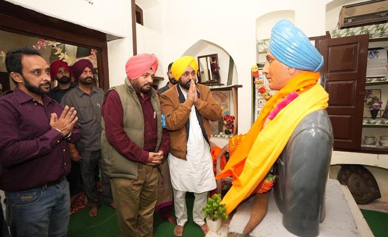 मुख्यमंत्री भगवंत सिंह मान ने शहीद करतार सिंह सराभा के पैतृक गांव के पूर्ण कायाकल्प की घोषणा की