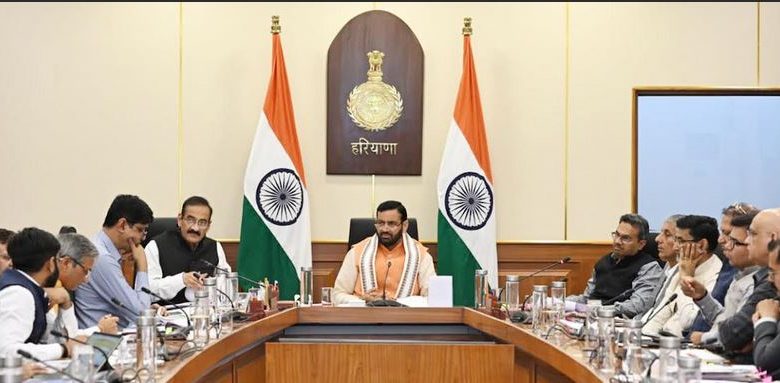 मुख्यमंत्री नायब सिंह सैनी ने कुरुक्षेत्र जिले के विकास कार्यों की करी समीक्षा