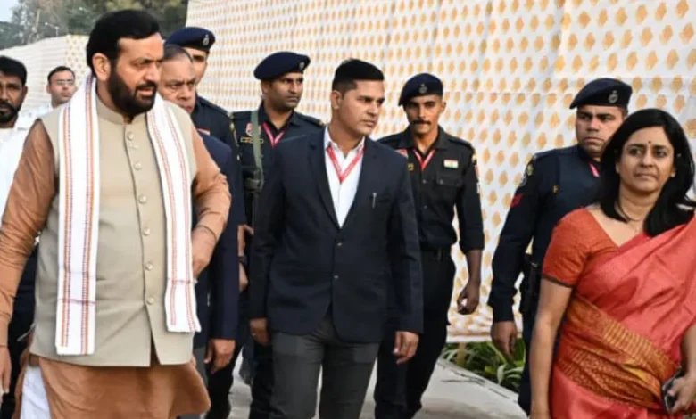 कुरुक्षेत्र में मुख्यमंत्री नायब सिंह सैनी ने समागम स्थल का किया दौरा, प्रधानमंत्री नरेंद्र मोदी होंगे शामिल