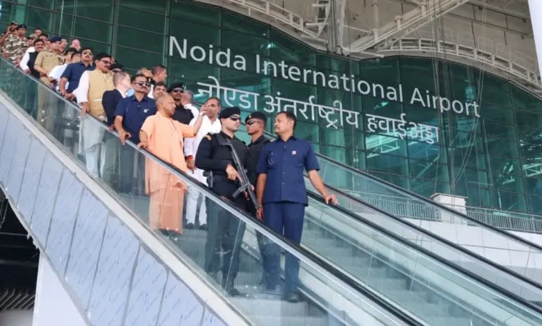 सीएम योगी ने किया नोएडा इंटरनेशनल एयरपोर्ट का निरीक्षण, उद्घाटन की तारीख आज हो सकती है घोषित