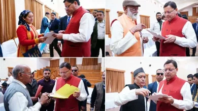 देहरादून: सीएम पुष्कर सिंह धामी ने जनता मिलन कार्यक्रम में सुनी जन समस्याएं, अधिकारियों को दिए त्वरित कार्रवाई के निर्देश