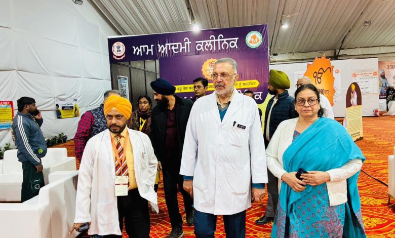 पंजाब सरकार की सराहनीय पहल: श्रद्धालुओं के लिए विशेष स्वास्थ्य शिविर