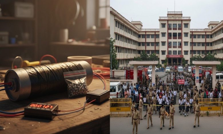 दिल्ली में बम धमकी: चार कोर्ट परिसरों और दो CRPF स्कूलों को ईमेल द्वारा चेतावनी, लाल किला धमाके के बाद बढ़ी सतर्कता