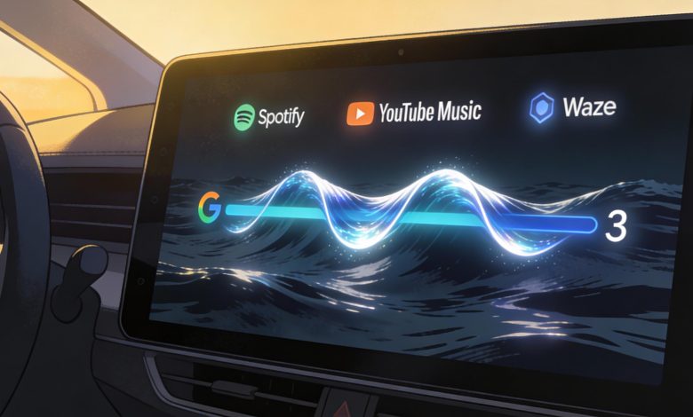 Android Auto का म्यूजिक प्लेयर होगा और भी एक्सप्रेसिव, आ रहा है नया वेवी प्रोग्रेस बार