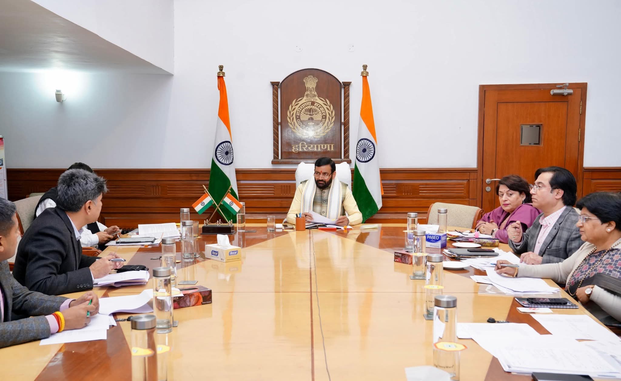 सीएम नायब सिंह सैनी ने ई-क्षतिपूर्ति पोर्टल पर बार-बार फसल नुकसान की फोटो अपलोड होने पर सख्त कार्रवाई के आदेश दिए 12 सीएम नायब सिंह सैनी ने ई-क्षतिपूर्ति पोर्टल पर बार-बार फसल नुकसान की फोटो अपलोड होने पर सख्त कार्रवाई के आदेश दिए