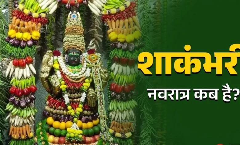 शाकंभरी नवरात्रि 2025: कब से कब तक, तिथि, महत्व और पूजा विधि