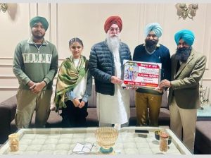 पंजाब विधानसभा अध्यक्ष ने गुरप्रीत सिंह कामोन को 1,50,000 किलोमीटर साइकिल चलाने पर सम्मानित किया