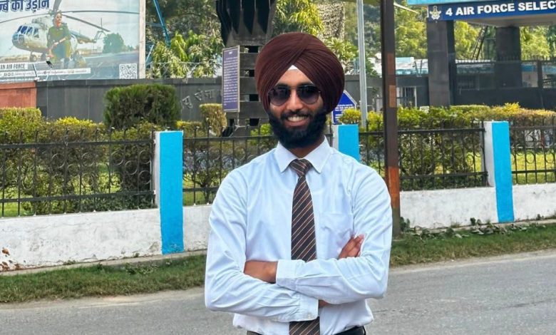 पंजाब पुलिस कांस्टेबल गुरसिमरन बैंस बने वायुसेना अधिकारी