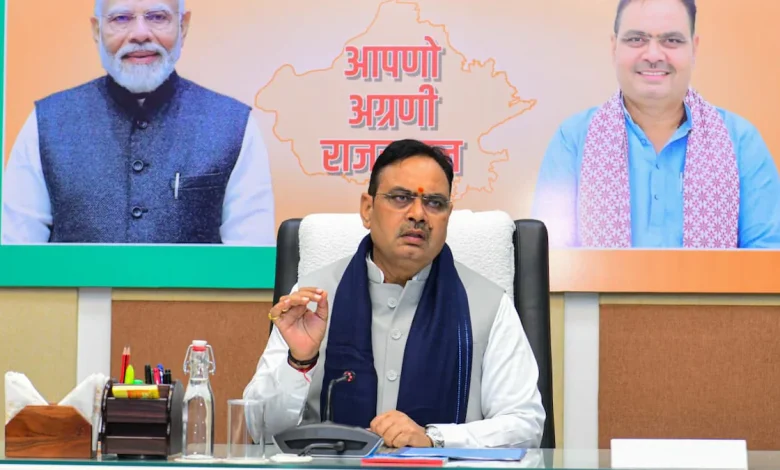 राजस्थान में प्रशासनिक अनुशासन की सख्त कार्रवाई: CM भजनलाल शर्मा ने दो चिकित्सा अधिकारियों को पदच्युत, पांच की पेंशन रोकी