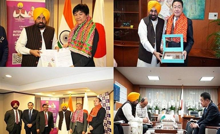 मुख्यमंत्री भगवंत सिंह मान ने जापानी उद्योगपतियों को पंजाब को सर्वश्रेष्ठ निवेश स्थल बताया