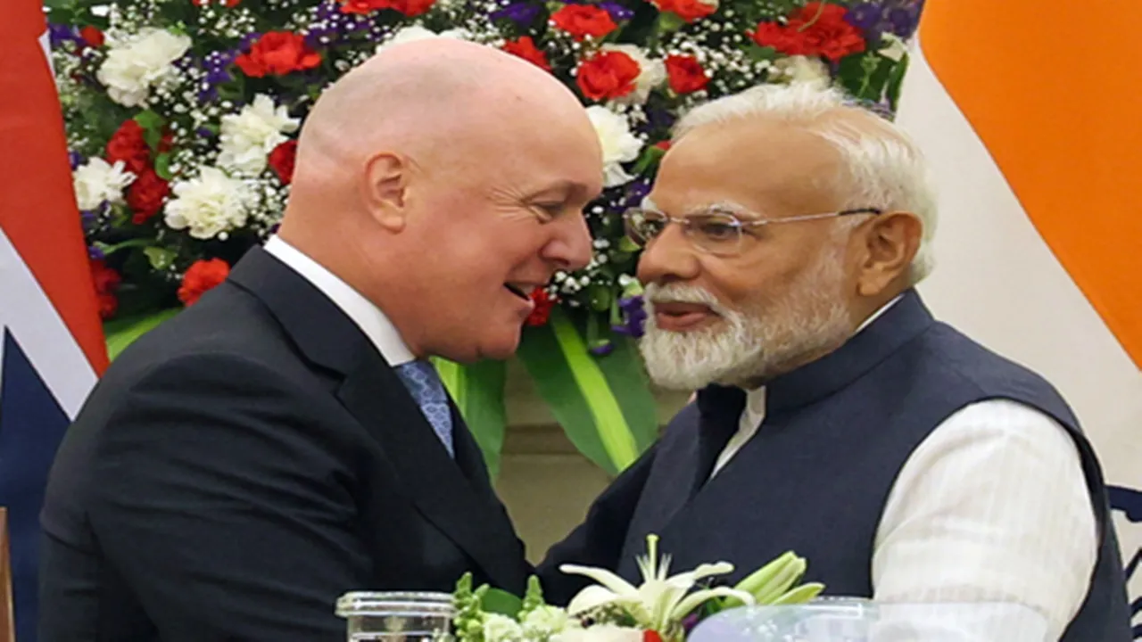 प्रधानमंत्री श्री नरेन्द्र मोदी ने न्यूजीलैंड के प्रधानमंत्री से टेलीफोन पर बातचीत की